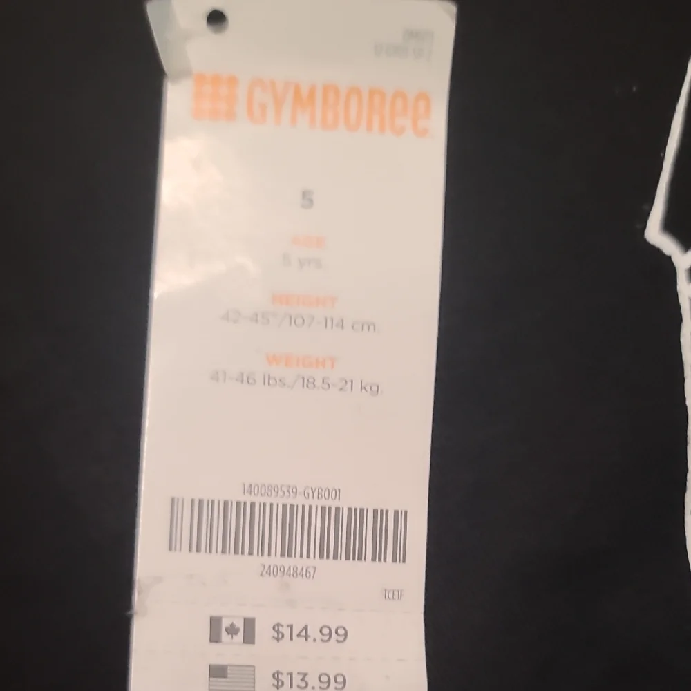 Gymboree Black and Blue Rocker Tees Short Sleeve (AB1)